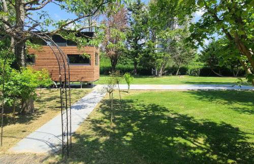 Mini maison Tiny house 6 per 3800m2 jardin Jacuzzi - Foto 16