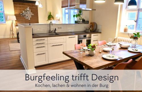 GRÄFIN ANNA - Rückzugsort für Freundetreffen in der historischen Hinterburg Schlitz - 2 Schlafzimmer, Altstadtlage, Garten, Aufzug, Hund willkommen - Foto 3