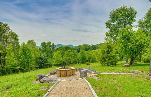 On 22 Acres! Mtn-View Cullowhee Craftsman Retreat - Foto 36