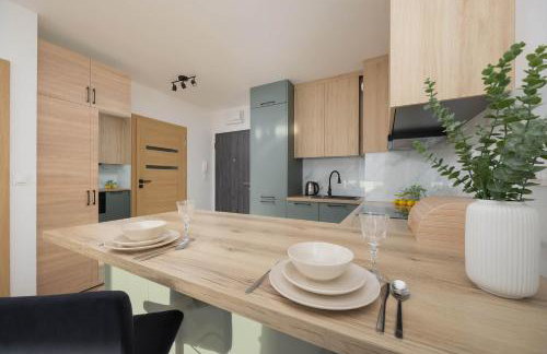 Stylish Apartment Habicha with Air Conditioning and Underground Parking by Noclegi Renters - Foto 13