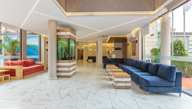 Sala de estar do lobby