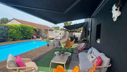 La Villa d'ElodibiZa, 45mn de Paris en train avec piscine ! - Foto 2, Garden