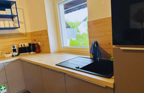 Frankenherz-Apartments - Premium Wohnung mit Terrasse & zwei Schlafzimmern, nahe Playmobil-Funpark, Self-Check-In - Foto 33