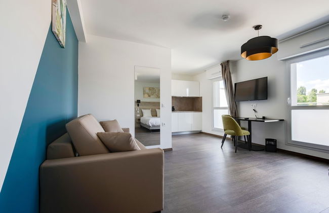 All Suites Appart Hôtel | Palaiseau - Massy TGV - Foto 15