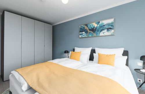 DELUXE APARTMENT 2 Schlafzimmer - Aufzug - kostenlos Parken - Balkon - Messe Flughafen - Foto 3