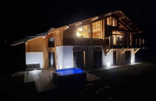 Chalet avec jacuzzi et animaux admis, vue Mont-Blanc - FR-1-343-259 - Foto 5