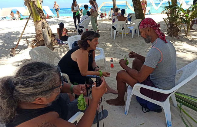 Oficina de artesanato em San Andrés - Foto 15