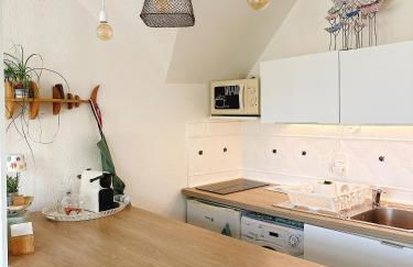 Le BULOT BLEU - 2 vacanciers - 1 chambre - Terrasse - 2 vélos - Parking - Plages et Commerces à pied - Foto 5