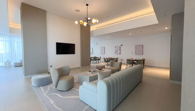 Zona de estar del vestíbulo