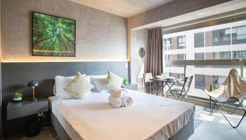 Condomínio Belint Bela Cintra - Studios por temporada - Foto 2, towels