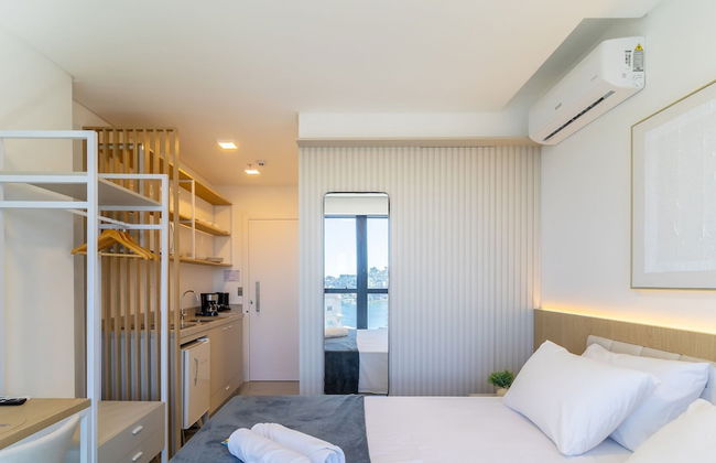 MHFBs Edifício Moderno piscina vista mar - Foto 49