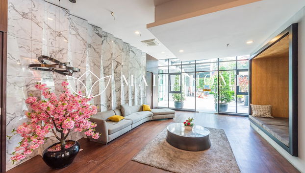 Sitzecke in der Lobby