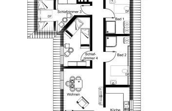 120m² Apartment nahe A1 - 4 Schlafzimmern - 2 Bäder - große Wohnküche - Grillplatz - Parkplatz - Foto 1