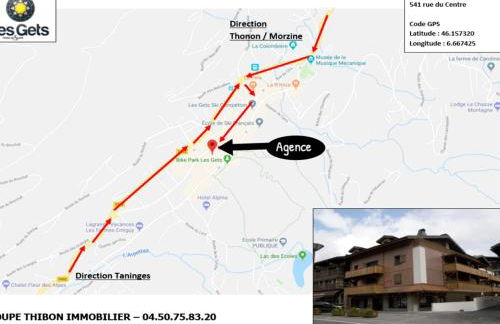 Appartement Les Gets au pied des pistes avec parking - FR-1-623-188 - Foto 2