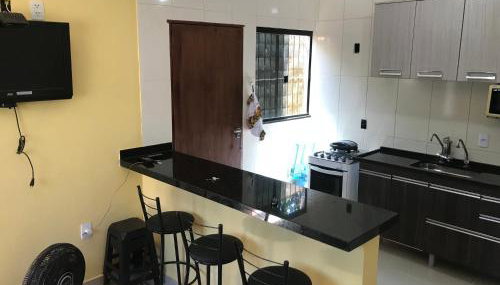 Casa Jardim Carolina Perto posto torrão, Supermecado Shibata e Semar - Foto 4, stove, minibar