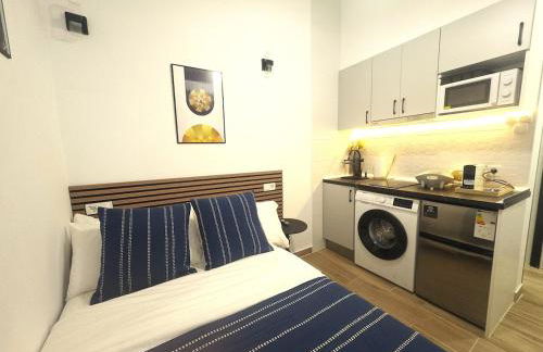 106 Bright & Cozy Studio 15 minutes Center Madrid - Foto 1