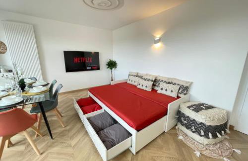 PARIS PANTIN Magnifique Appartement 4 pièces de 108m2 avec 2 PARKING intérieur - très cosy pour 1 à 12 personnes - Entièrement refait à neuf ENTIRE APARTMENT LUXURIOUS AND WARM - PANTIN PARIS 19 ème FREE WIFI GRATUIT - Foto 23