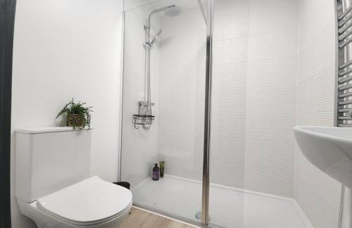 Elegant 2-Bed Apartment with AC, Sleeps 6, Free Parking, Netflix, WiFi, New build - Photo 9