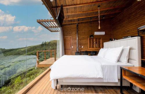 Linda cabana com jacuzzi na montanha VST013 - Photo 2