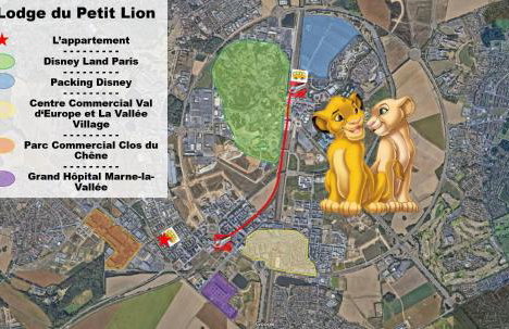 Lodge Du Petit Lion proche DISNEYLAND PARIS - Foto 16