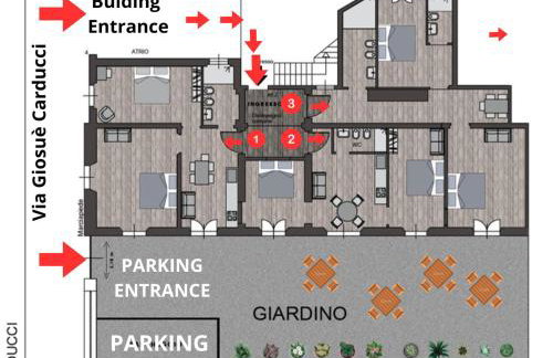 C1 Top Class Apartments, 2 camere delux, max 6 persone distante 15 minuti a piedi da Fontana di Trevi - Foto 34