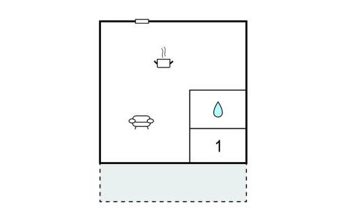 2 Bedroom Lovely Apartment In Valdipino - Foto 2