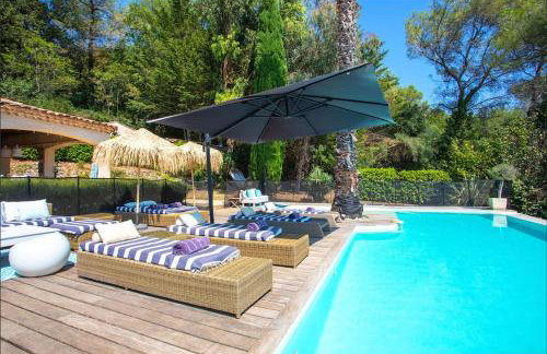 Villa Jean-Pierre. Infinity pool and view in Tourrettes-sur-Loup - Foto 35