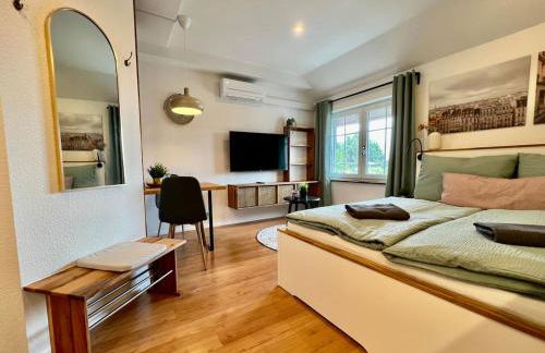 Stilvolles Mikroapartment in Kehl Goldscheuer - 1A Guesthouse - Foto 8