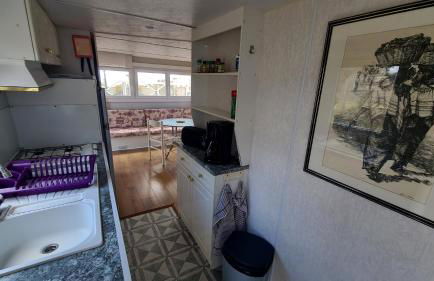 Mobil-home sur terrain privé bord de mer, parking privé - Foto 14