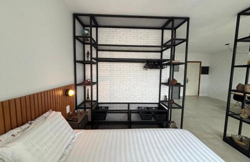 ENB1129 Flat Super Moderno com AC no Centro de SBC - Foto 23