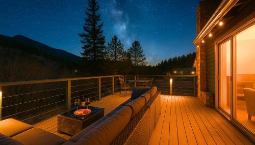 Right on the River! Mtn Cabin w Deck & Fireplace - Photo 4