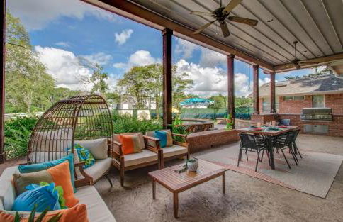 4BD - Pool & Movie Theater - Lake Conroe Nearby - Foto 12