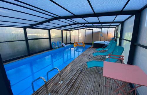 Gîte du Silo Epi de Maïs Piscine et SPA - Foto 15