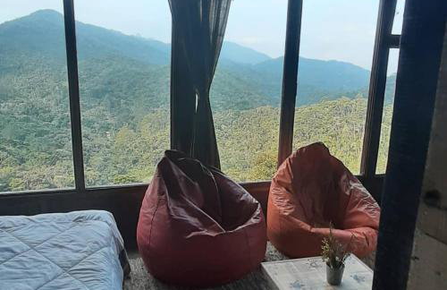 Chalé Pakere Bellavista - visão magnífica do vale e montanhas a mais de mil metros de altitude, wi-fi, sauna, piscina e água de nascente - locação do chalé sem prestação de serviços - Foto 23