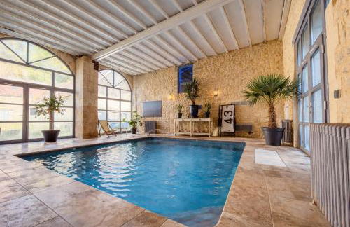 Le manoir de Saint-Ouen avec piscine chauffée intérieure - Foto 1