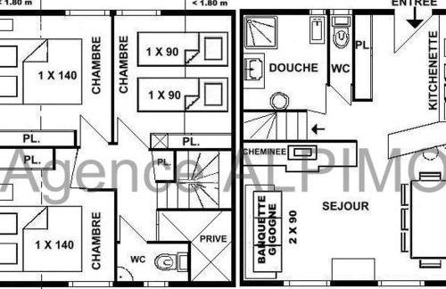Chalet spacieux 4 pièces en forêt - Les Saisies - FR-1-594-42 - Foto 11