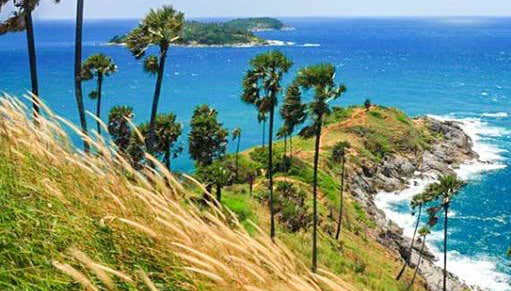 Panoramica da uno dei belvedere di Phuket