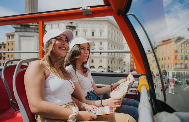 Rome: Train, Colosseum + Sightseeing Bus Ticket - Foto 6