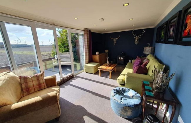 2bed Chalet Sleeps 5 - Dogs Free, Parking, Seaview - Foto 16