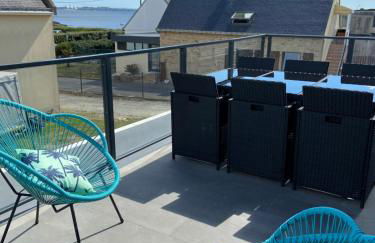 Appartement avec terrasse vue mer, parking privé (lgt B) - Foto 11