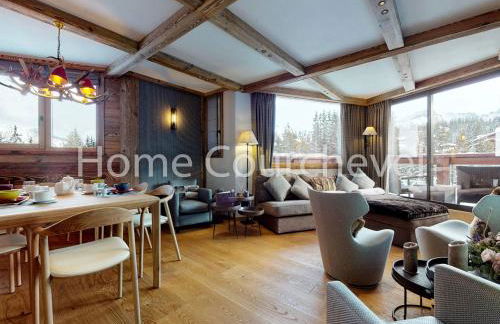 Courchevel 1850, 4 chambres, 8 pers, accès pistes, parking - FR-1-575-222 - Foto 1