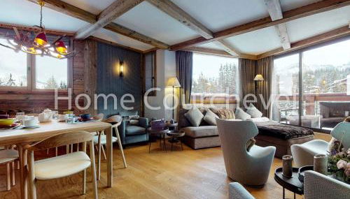 Courchevel 1850, 4 chambres, 8 pers, accès pistes, parking - FR-1-575-222 - Photo 1
