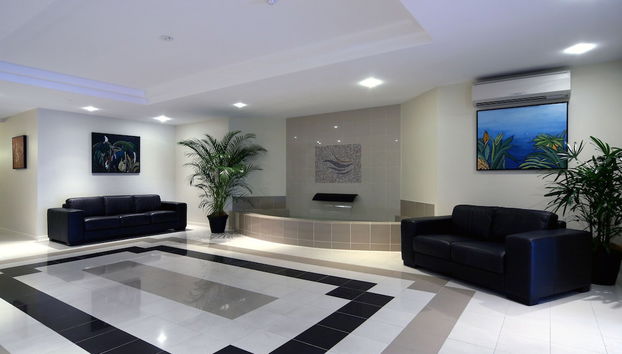 Sala de estar do lobby