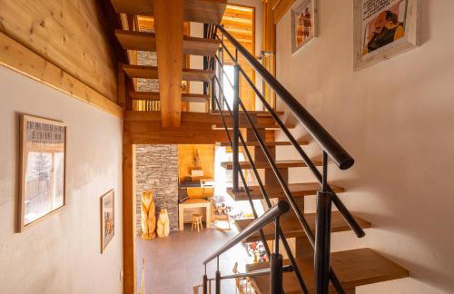 Chalet La Tanière 14 Pers - piscine chauffée et sauna - Vars Saint Marcellin - Foto 45