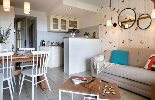 Apartment in Residence & Spa With Common Pool and Sauna, Houlgate - Foto 4