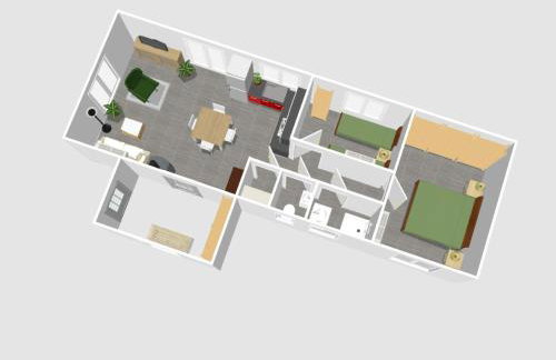 Holiday Home in Atzenhain mit Großer Terrasse by Interhome - Foto 16