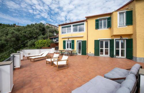 100b - VILLA Ginestra, ampia Terrazza 120m2 vista mare, 3 camere da letto - Foto 14