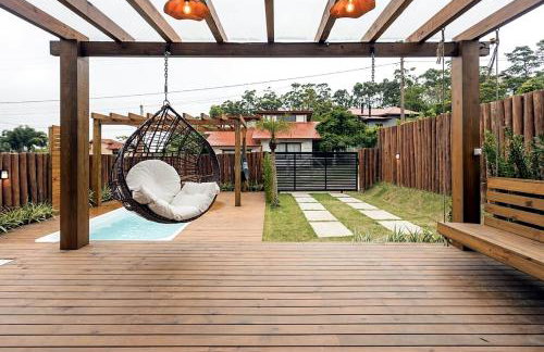 Casa com Banheira, Piscina e Quadra de Areia - Foto 23