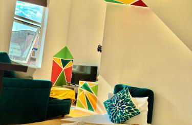 Cosy 1 BED w LOFT Sleeps 6 Close To Stations - Foto 42