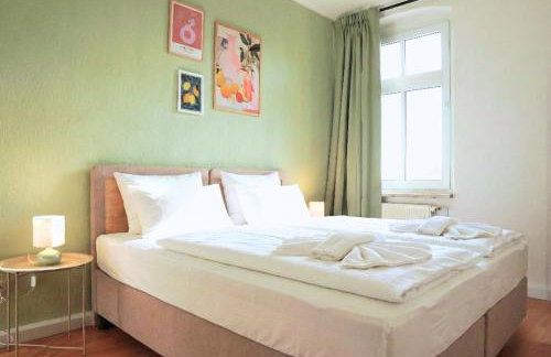 Ruhiges & modernes 5-Personen Apartment mit Boxspringbetten, Smart-TV, Wlan und Balkon - Foto 19